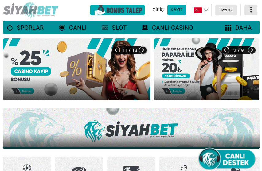 siyahbet ana sayfası