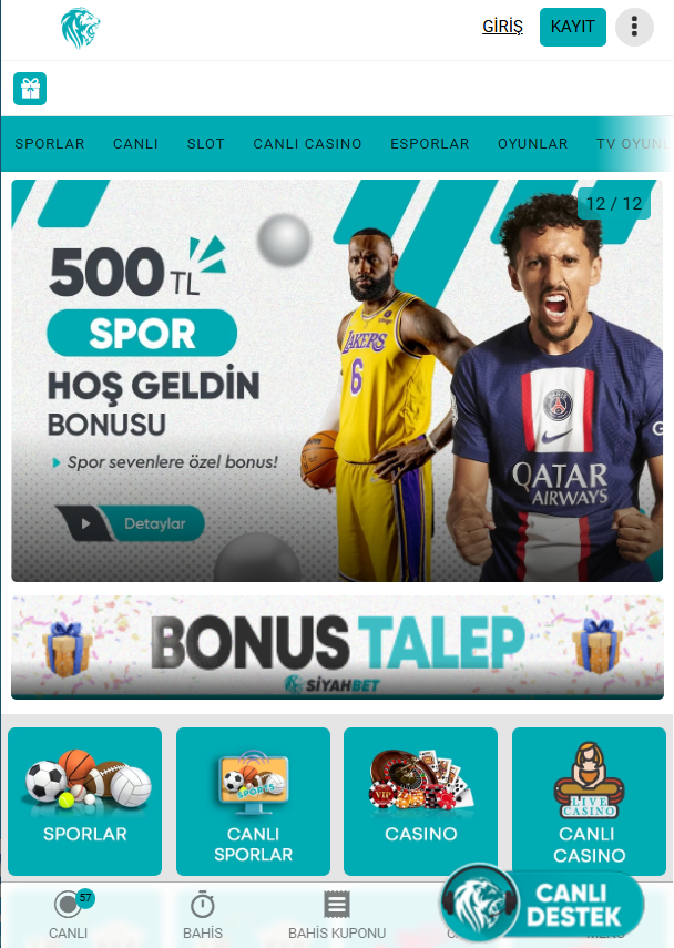 siyahbet mobil